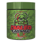 The X Athletics Dialed Carnage Pre-Workout, 25 Serves, Sour Watermelon