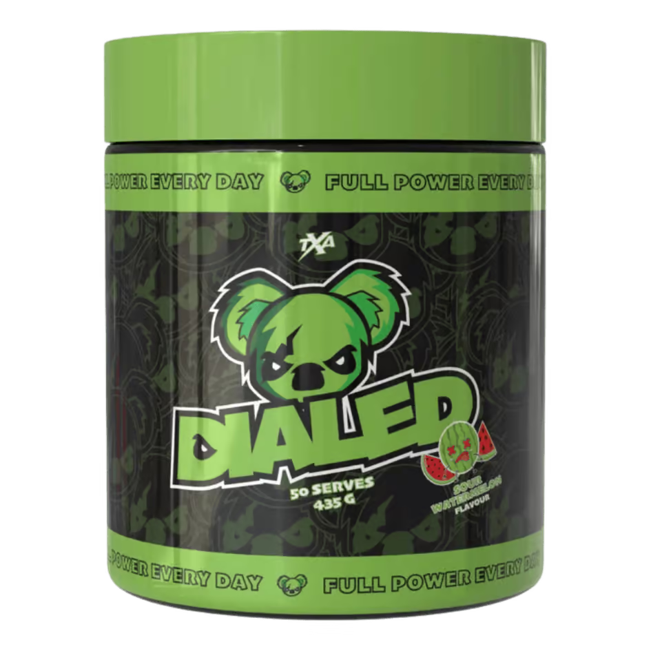 Dialed Pre Workout - Booty N Buff 