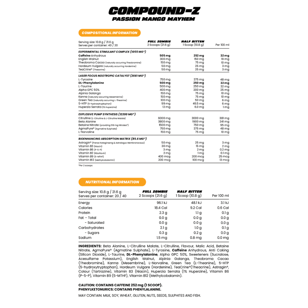 Nutritional Information