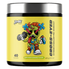 Zombie Labs Cross-Eyed Pre-Workout, 400mg Caffeine, 40 Serves, Gory Green Lemonade