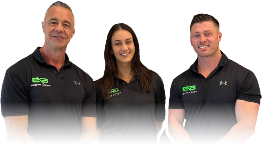 The Booty N Buff team in store