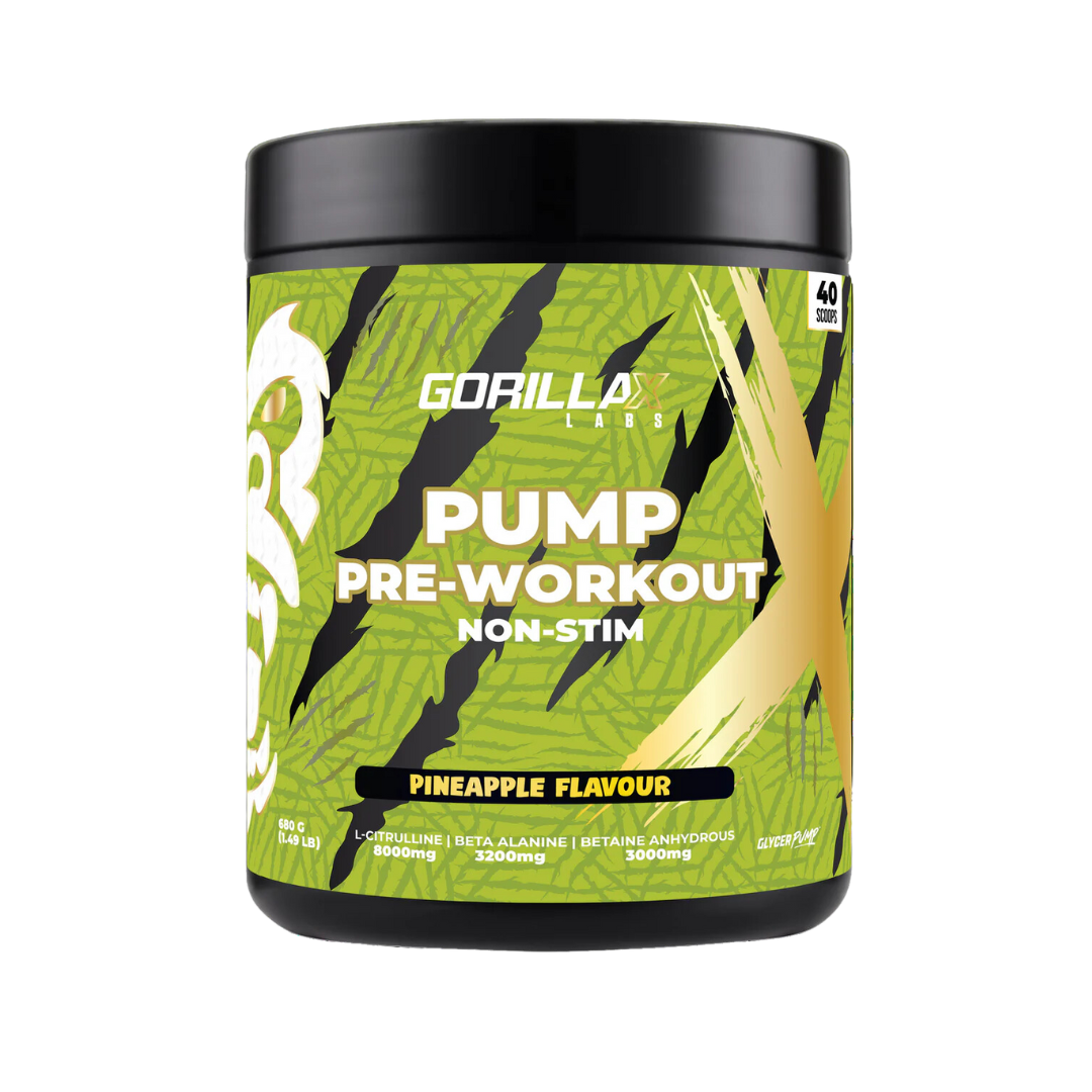 Gorilla X Labs Pump Pre-Workout - Booty N Buff 